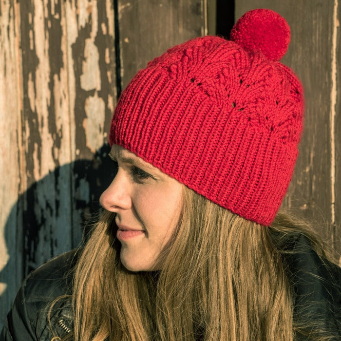 Madison Hat Knitting Pattern - 8Ply (HC16)-Needlecraft Patterns-Lisa F Design-Wild & Woolly Yarns