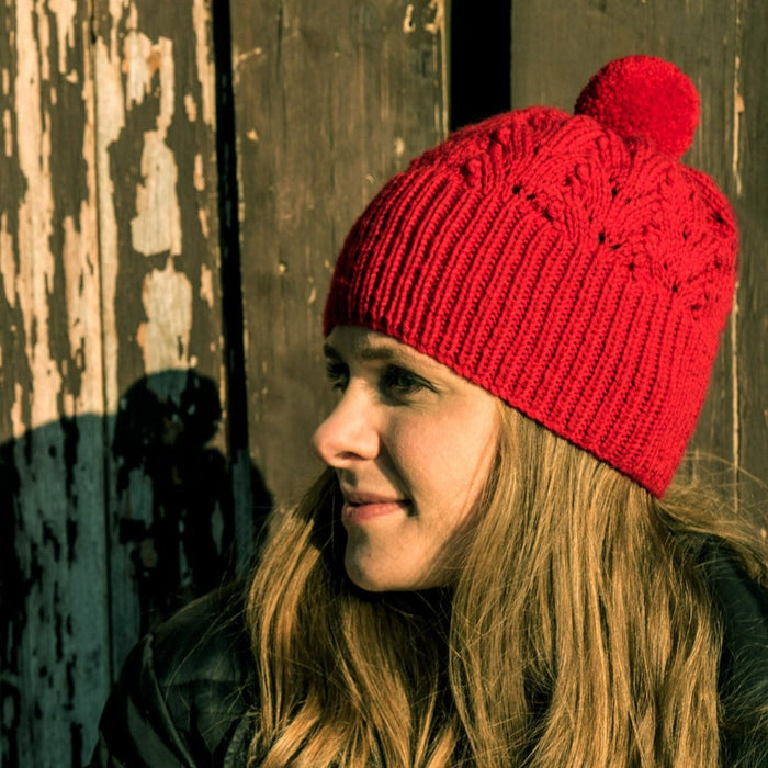 Madison Hat Knitting Pattern - 8Ply (HC16)-Needlecraft Patterns-Lisa F Design-Wild & Woolly Yarns