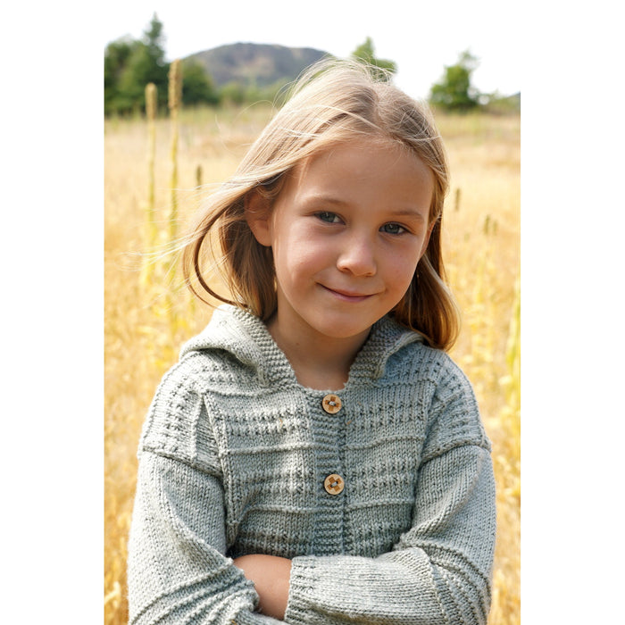 Marlowe Hoodie Knitting Pattern - 8Ply (LF41)-Needlecraft Patterns-Lisa F Design-Wild & Woolly Yarns