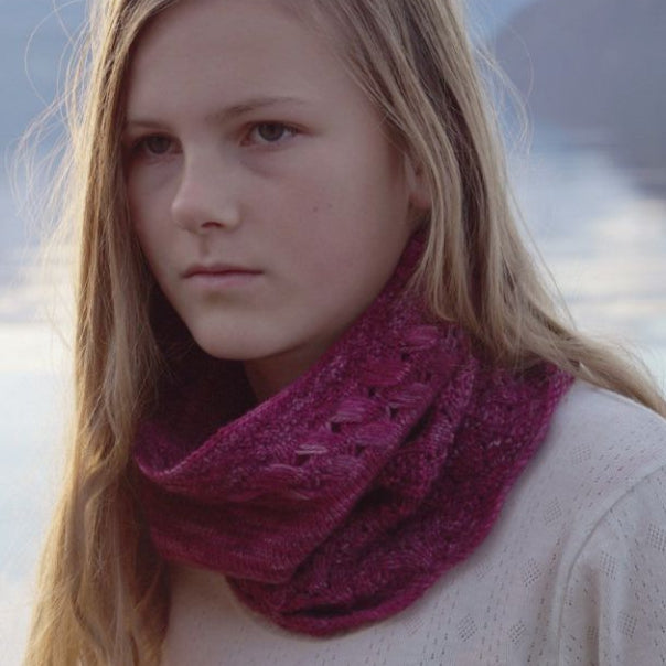 Matilda Cowl Knitting Pattern - 4Ply (HC20)-Pattern-Wild and Woolly Yarns