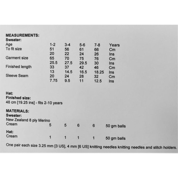 Meringue Whip Sweater Knitting Pattern - 8 Ply (LF01)-Pattern-Wild and Woolly Yarns