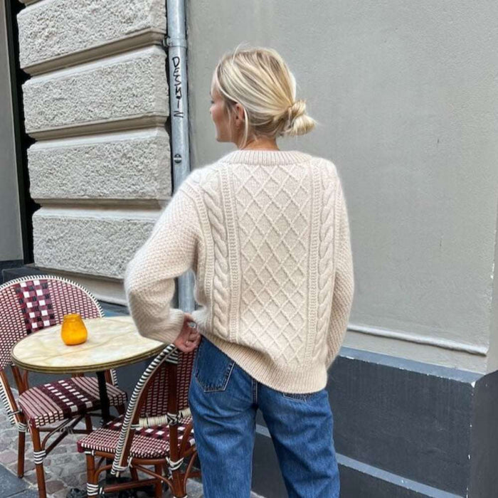 Moby Sweater Knitting Pattern - PetiteKnit-Needlecraft Patterns-PetiteKnit-Wild & Woolly Yarns