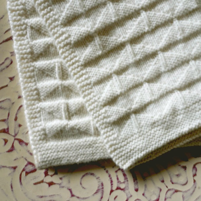 Mountains & Valleys Blanket Knitting Pattern - 8Ply (BC106)-Pattern-Wild and Woolly Yarns