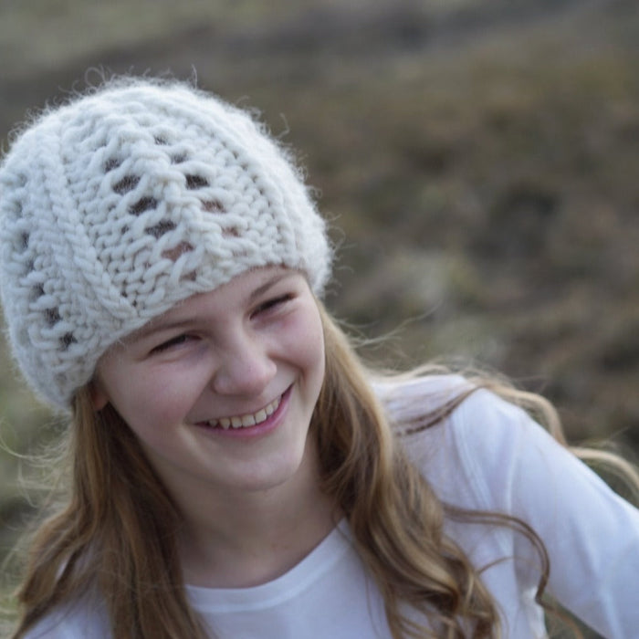 Nora Hat Knitting Pattern - 14Ply (HC22)-Needlecraft Patterns-Lisa F Design-Wild & Woolly Yarns