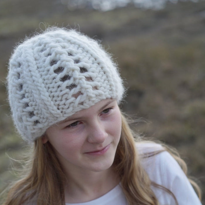 Nora Hat Knitting Pattern - 14Ply (HC22)-Needlecraft Patterns-Lisa F Design-Wild & Woolly Yarns