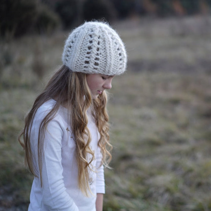 Nora Hat Knitting Pattern - 14Ply (HC22)-Needlecraft Patterns-Lisa F Design-Wild & Woolly Yarns
