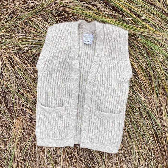 November Vest Knitting Pattern - PetiteKnit-Needlecraft Patterns-Wild and Woolly Yarns