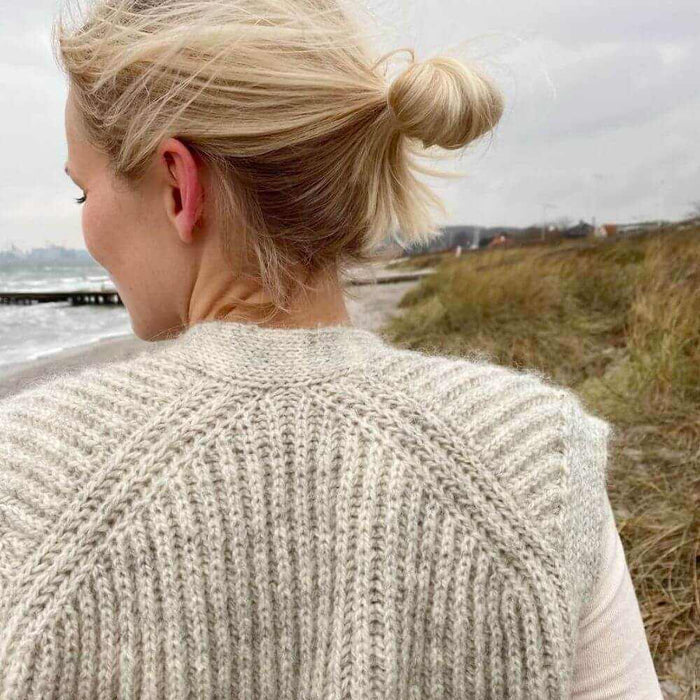 November Vest Knitting Pattern - PetiteKnit-Needlecraft Patterns-Wild and Woolly Yarns