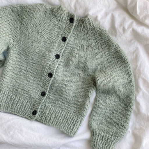 Novice Cardigan Mini Chunky Edition Knitting Pattern - PetiteKnit-Needlecraft Patterns-Wild and Woolly Yarns