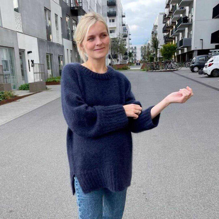 October Sweater Knitting Pattern - PetiteKnit-Needlecraft Patterns-PetiteKnit-Wild & Woolly Yarns