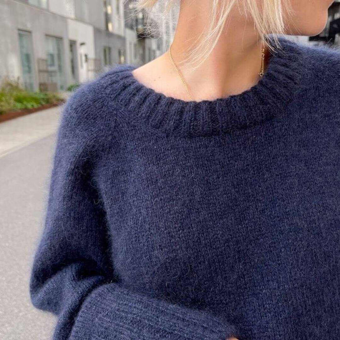 October Sweater Knitting Pattern - PetiteKnit-Needlecraft Patterns-PetiteKnit-Wild & Woolly Yarns