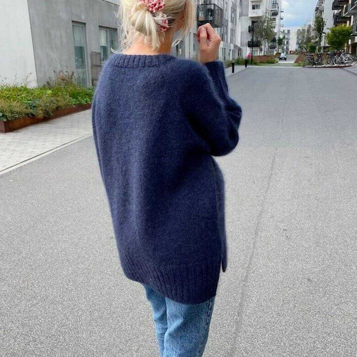 October Sweater Knitting Pattern - PetiteKnit-Needlecraft Patterns-PetiteKnit-Wild & Woolly Yarns