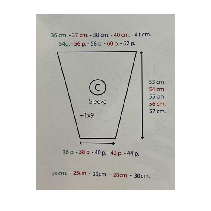 Oklahoma Long-sleeve Sweater (DMF15445L)-Needlecraft Patterns-CraftCo-Wild & Woolly Yarns