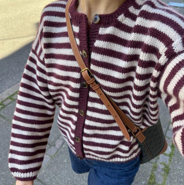 Olga Jacket Knitting Pattern - PetiteKnit-Needlecraft Patterns-PetiteKnit-Wild & Woolly Yarns