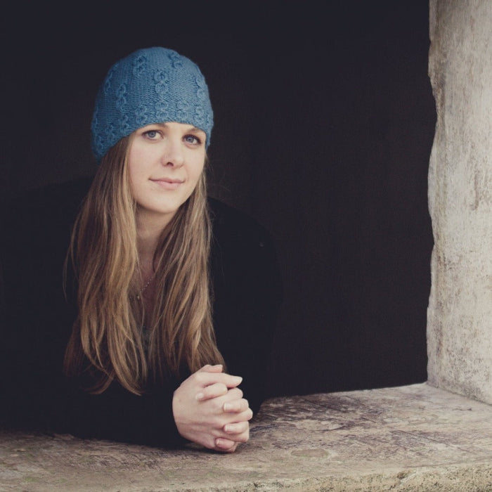 Ophelia Hat Knitting Pattern - 8Ply (HC08)-Pattern-Wild and Woolly Yarns