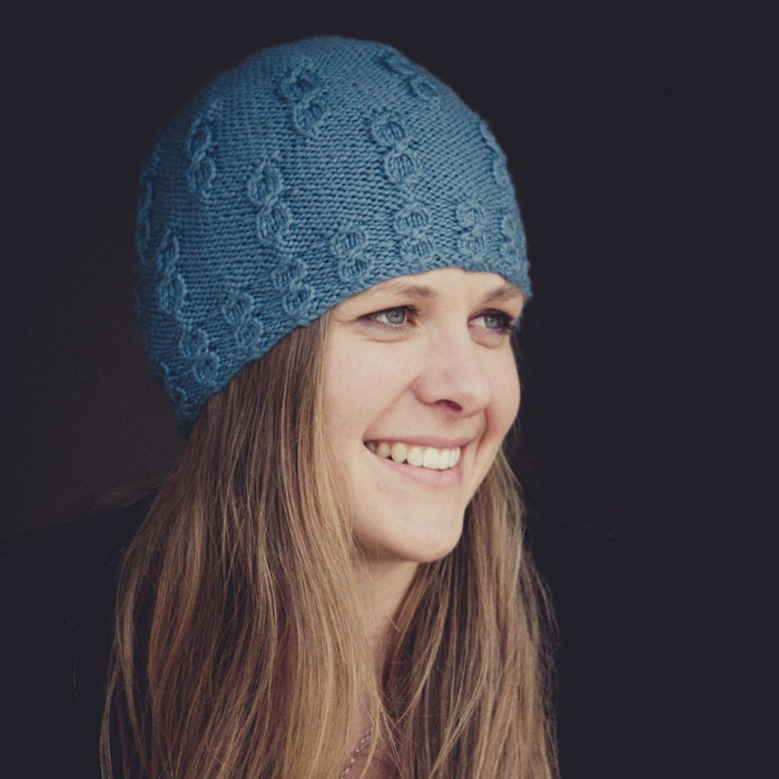 Ophelia Hat Knitting Pattern - 8Ply (HC08)-Pattern-Wild and Woolly Yarns