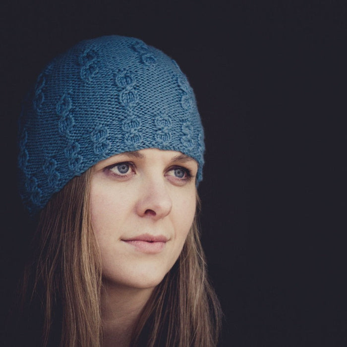 Ophelia Hat Knitting Pattern - 8Ply (HC08)-Pattern-Wild and Woolly Yarns