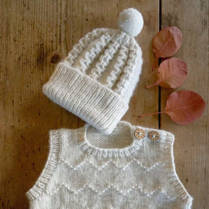 Peyton Vest and Hat Knitting Pattern - 8Ply (BC114)-Needlecraft Patterns-Lisa F Design-Wild & Woolly Yarns