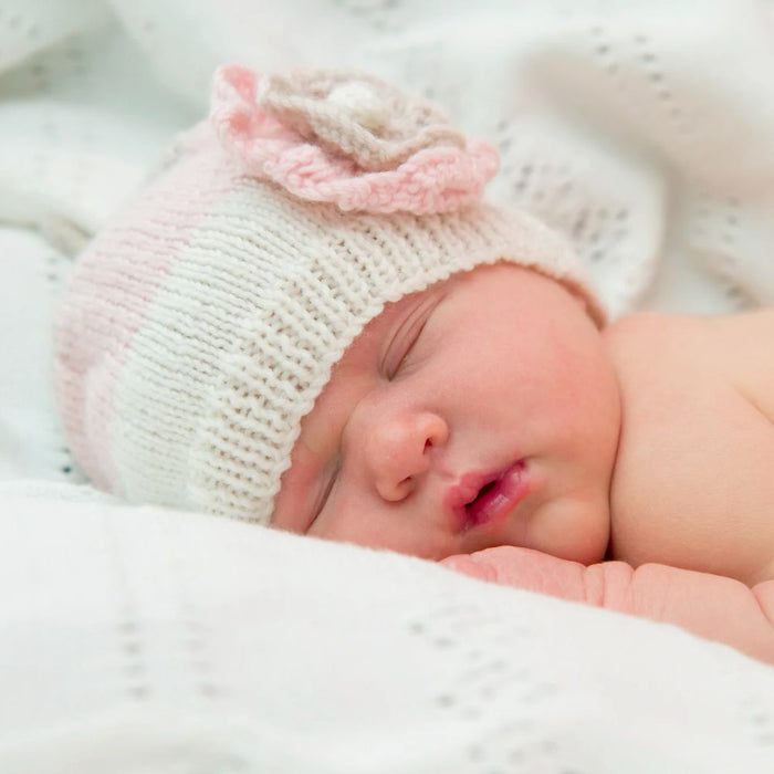 Primrose Hat Knitting Pattern - 4Ply (BC17)-Needlecraft Patterns-Lisa F Design-Wild & Woolly Yarns