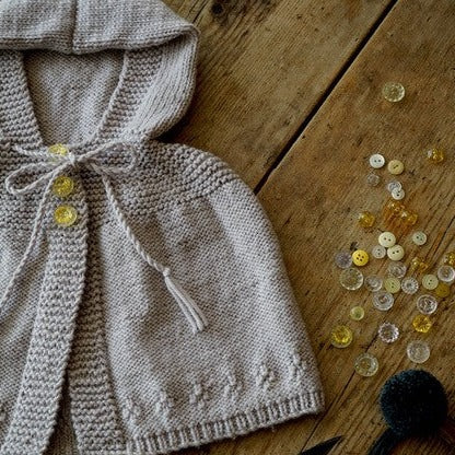 Princess Stephanie Cape Knitting Pattern - 8Ply (BC80)-Needlecraft Patterns-Lisa F Design-Wild & Woolly Yarns