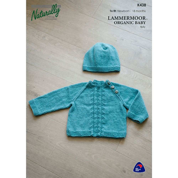 Raglan Sweater & Hat Knitting Pattern (K438)-Needlecraft Patterns-Wentworth Distributors-Printed-Wild & Woolly Yarns