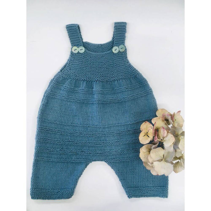 Romper and Hat Knitting Pattern (K414)-Needlecraft Patterns-Wentworth Distributors-Printed-Wild & Woolly Yarns