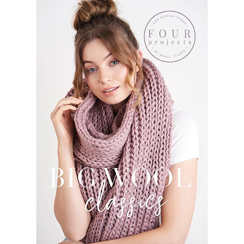 Rowan 4 Projects Big Wool Classics Pattern Book-Pattern-Wild and Woolly Yarns