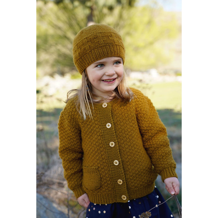 Rowan Cardi & Hat Knitting Pattern - 8Ply (LF36)-Needlecraft Patterns-Lisa F Design-Wild & Woolly Yarns