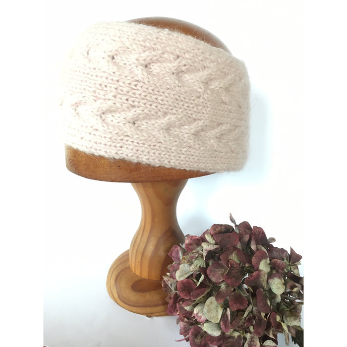 Sarah Headband Knitting Pattern - 8Ply (HC48)-Needlecraft Patterns-Lisa F Design-Wild & Woolly Yarns