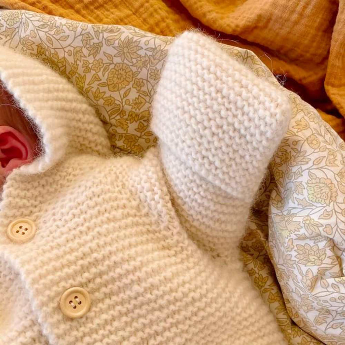 Selma’s Sleep Suit Knitting Pattern - PetiteKnit-Needlecraft Patterns-PetiteKnit-Wild & Woolly Yarns