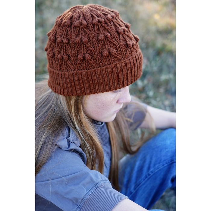 Seraphina Hat Knitting Pattern - 8Ply (HC42)-Pattern-Wild and Woolly Yarns