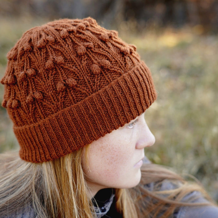 Seraphina Hat Knitting Pattern - 8Ply (HC42)-Pattern-Wild and Woolly Yarns
