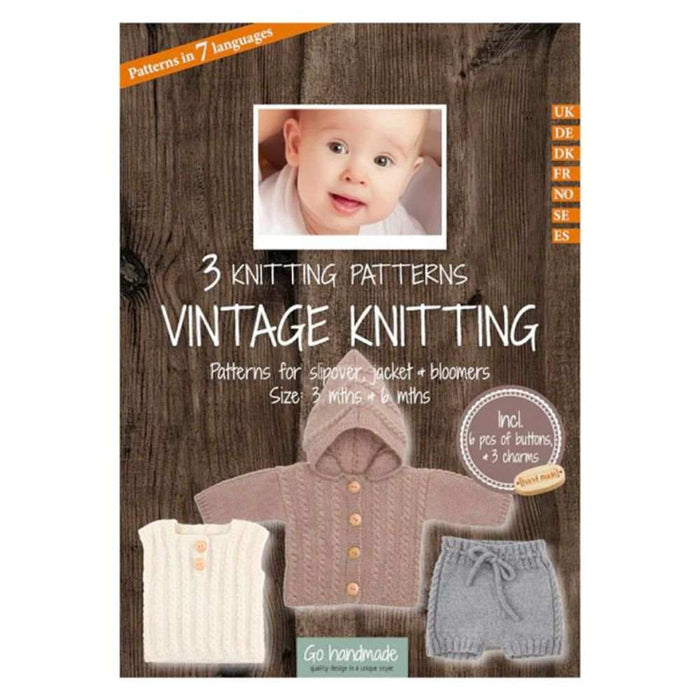 Slipover, Jacket & Bloomers Vintage Pattern Pack-Pattern-Wild and Woolly Yarns