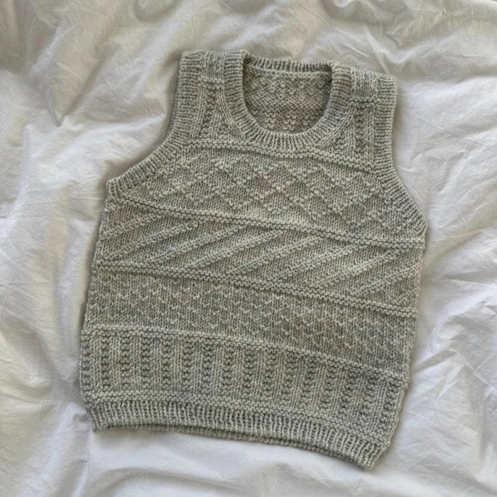 Storm Slipover Junior Knitting Pattern - PetiteKnit-Needlecraft Patterns-PetiteKnit-Wild & Woolly Yarns