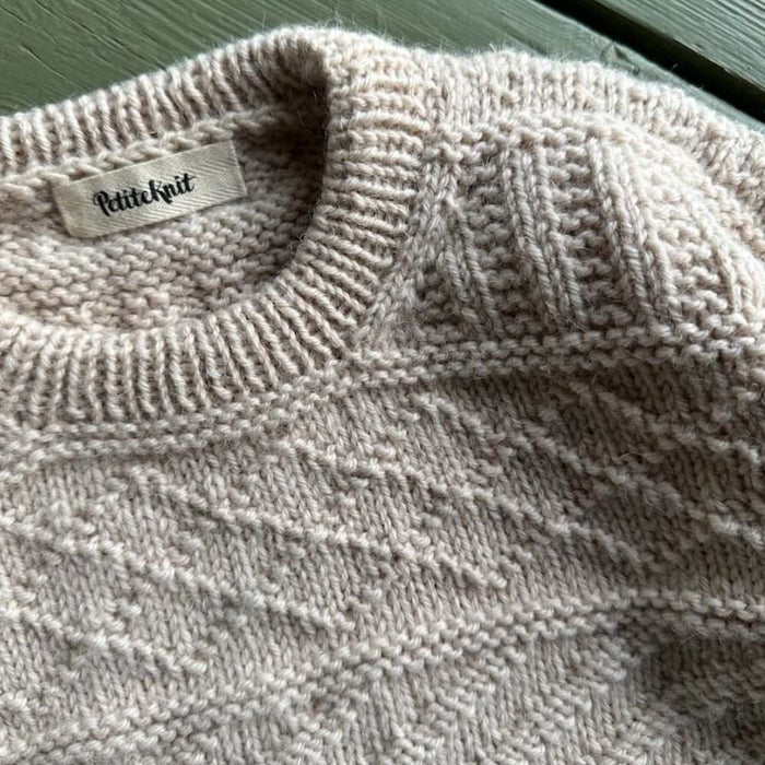 Storm Sweater Junior Knitting Pattern - PetiteKnit-Needlecraft Patterns-PetiteKnit-Wild & Woolly Yarns
