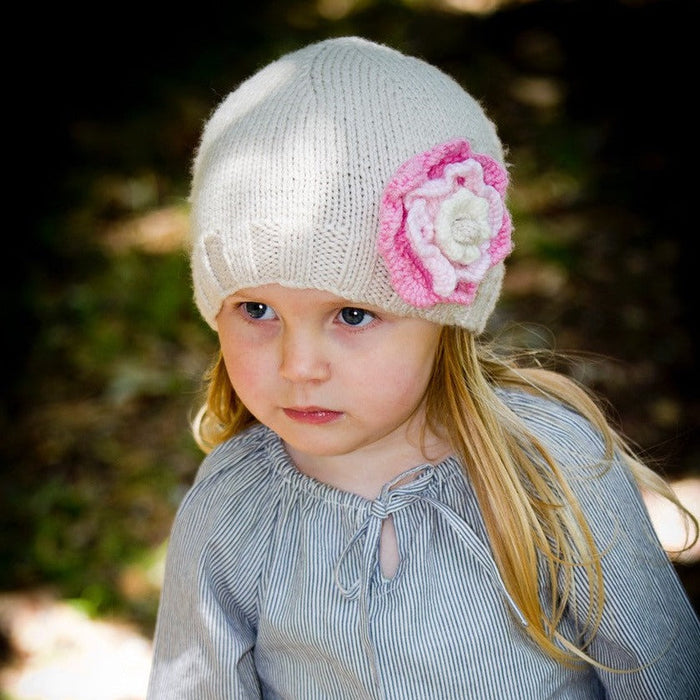 Tessa Hat Knitting Pattern - 8Ply (LC04)-Needlecraft Patterns-Lisa F Design-Wild & Woolly Yarns