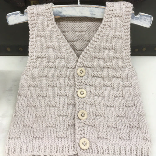 Theodore Vest Knitting Pattern - 8Ply (BC68)-Needlecraft Patterns-Lisa F Design-Wild & Woolly Yarns