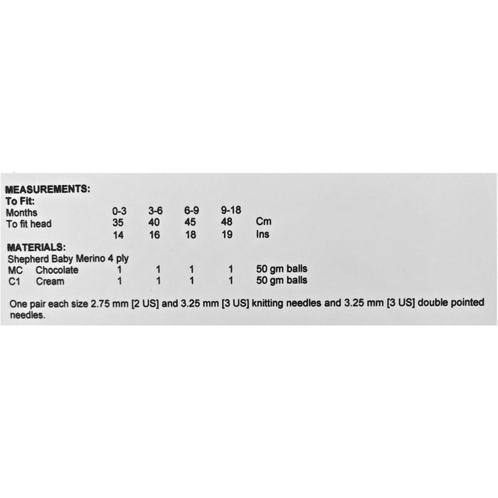 Torben Hat Knitting Pattern - 4Ply (BC19)-Needlecraft Patterns-Lisa F Design-Wild & Woolly Yarns