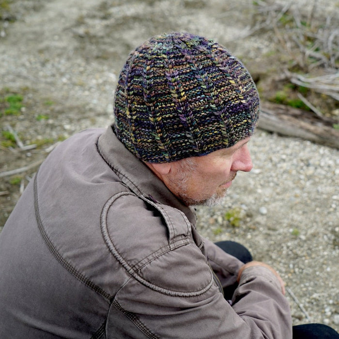 Tyler Beanie Knitting Pattern - 8Ply (HC31)-Needlecraft Patterns-Lisa F Design-Wild & Woolly Yarns