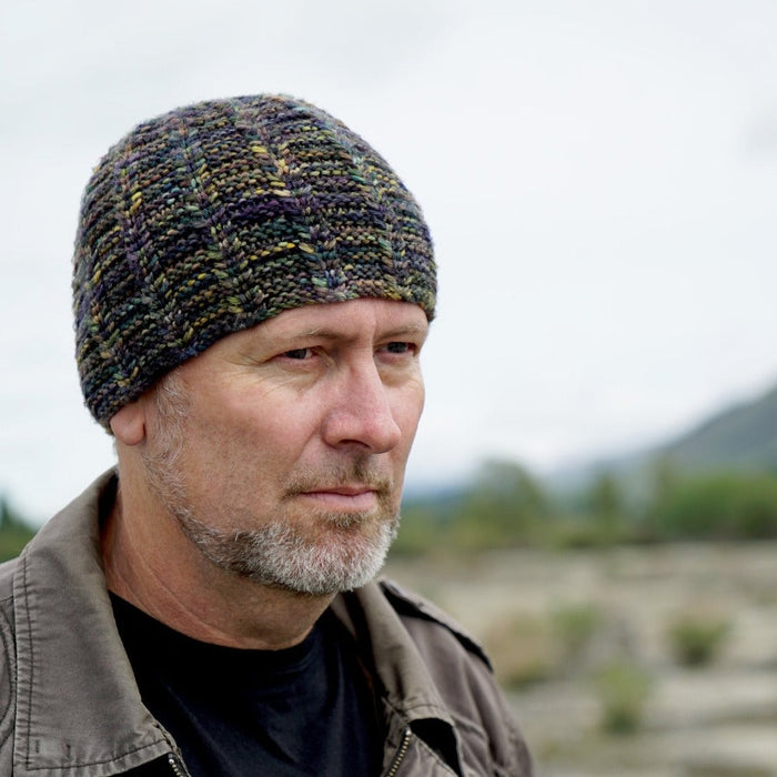 Tyler Beanie Knitting Pattern - 8Ply (HC31)-Needlecraft Patterns-Lisa F Design-Wild & Woolly Yarns