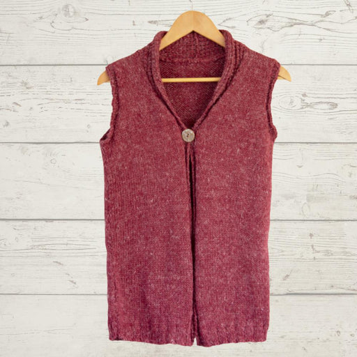 Vest Knitting Pattern (N1742)-Needlecraft Patterns-Wentworth Distributors-Printed-Wild & Woolly Yarns