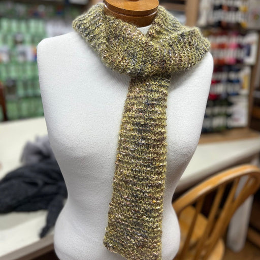Vibrant Bliss Scarf Knitting Pattern-Needlecraft Patterns-Wild & Woolly Yarns-Printed-Wild & Woolly Yarns