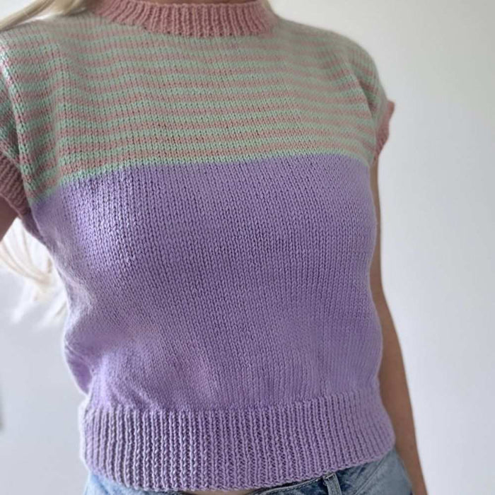 Watermelon Tee Knitting Pattern (167)-Needlecraft Patterns-Touch Yarns-Wild & Woolly Yarns