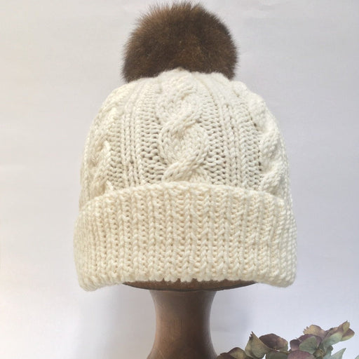 Winter Hats Knitting Pattern (#077)-Needlecraft Patterns-Touch Yarns-Wild & Woolly Yarns