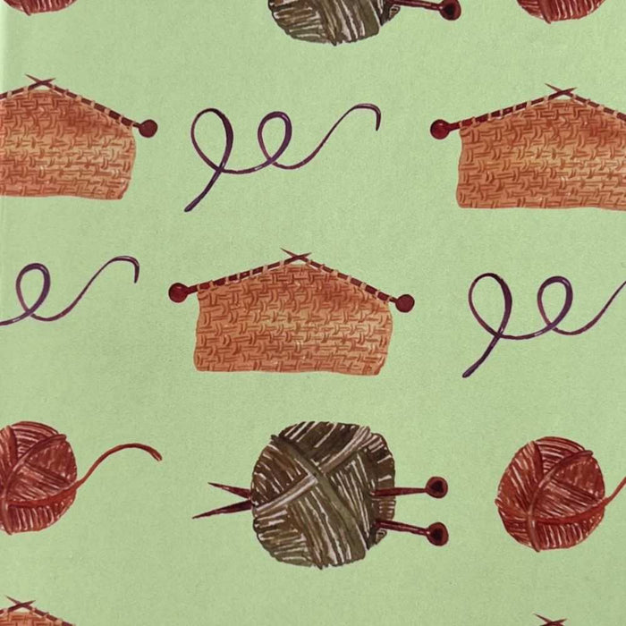 Knitting Notes - A6 Notebook-Notebook-Wild and Woolly Yarns