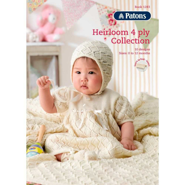 Heirloom 4Ply Collection Pattern Book (1283)-Pattern Book-The Australian Yarn Co-Wild & Woolly Yarns