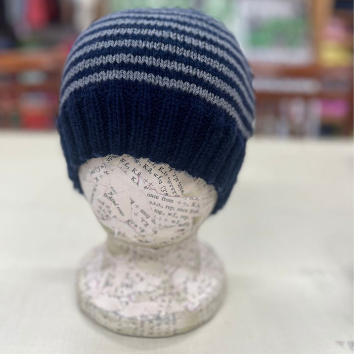Classic Beanie Knitting Pattern-Pattern-Wild and Woolly Yarns