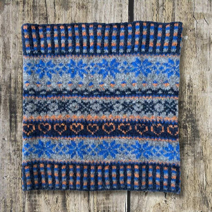 Colour Work Cowl Knitting Pattern (N1714)-Pattern-Wild and Woolly Yarns