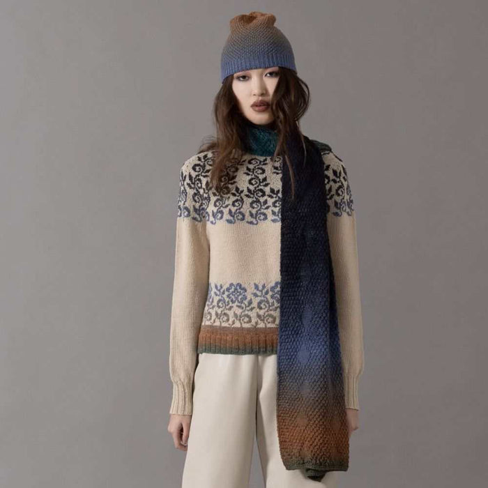 Giglio Sweater Knitting Pattern-Pattern-Wild and Woolly Yarns