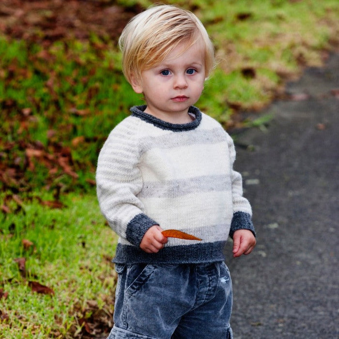 Jelly Bean Sweater Knitting Pattern - 8Ply (LF06)-Pattern-Wild and Woolly Yarns
